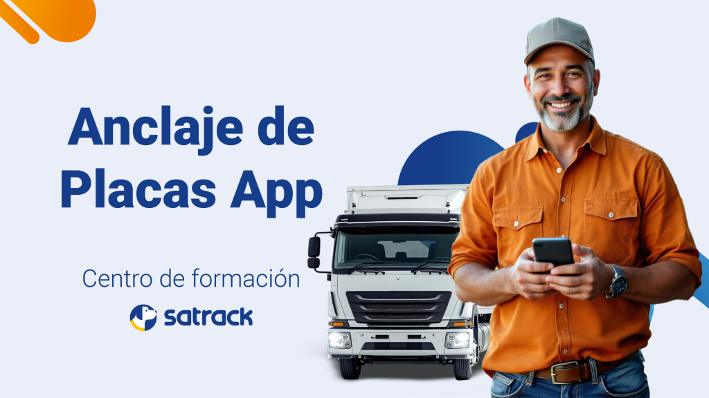 Con la app Satrack puedes anclar las placas de tus vehículos para tener siempre a la vista los que más te importan.