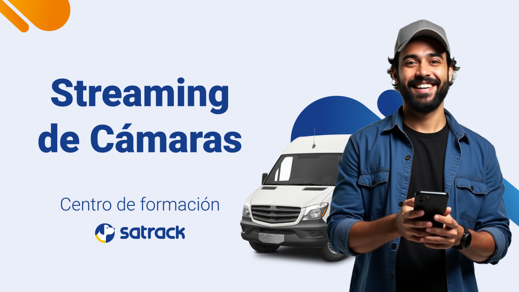 Con la app Satrack puedes ver en vivo lo que ocurre en tu vehículo gracias al streaming de cámaras.