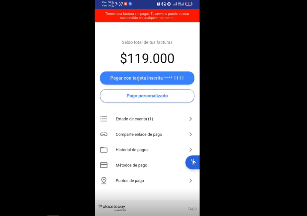 Cómo pagar facturas | Pagos a un Clic y Pago Personalizado