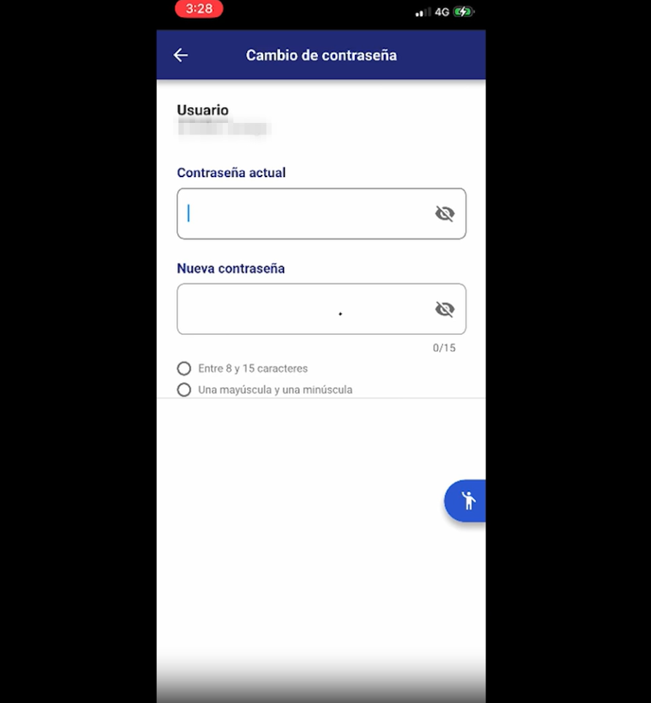 Cómo cambiar tu contraseña desde la App Satrack | Seguridad de cuenta